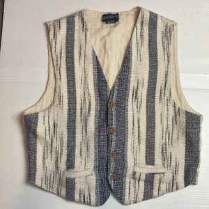 𝅺vest grandpa style button cotton